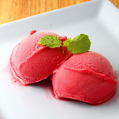 季節のシャーベット