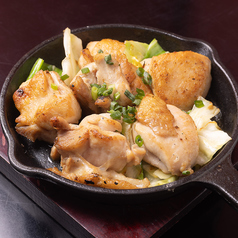 とりもも鉄板焼き