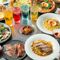 全120種類以上の料理・ドリンクをお楽しみ下さい◎