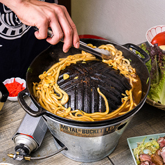 〆の焼きうどん