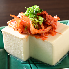 キムチ冷奴