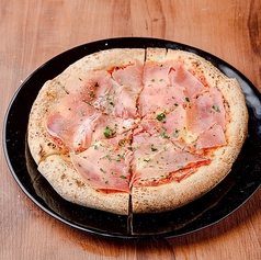 生ハムとマスカルポーネピザ