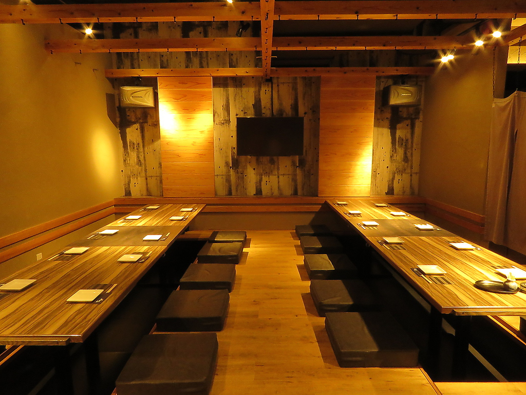 【座敷】広々としたお座敷は団体32名様まで収容OK！