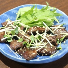 牛ハツの山椒焼き