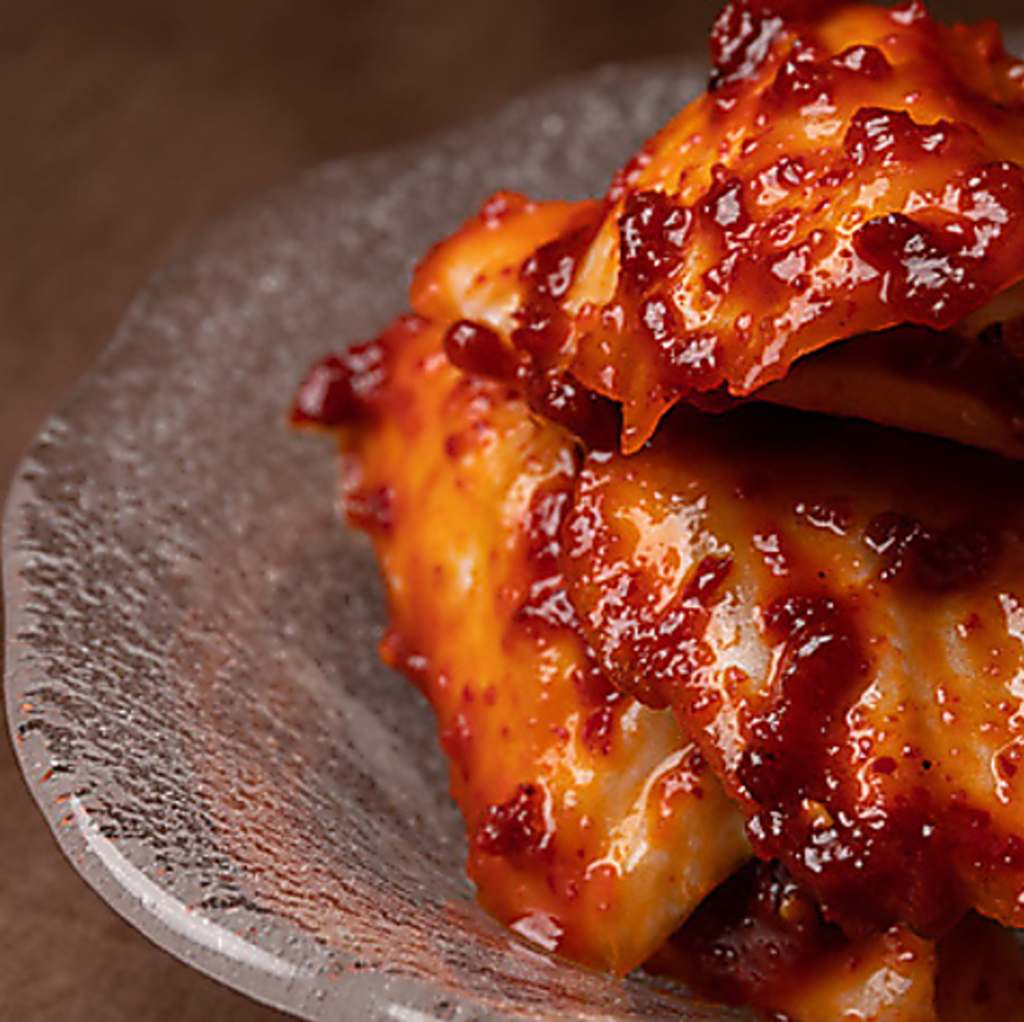 一度食べたら、リピートしてしまう生キムチ！ポリポリ感が止まらない！