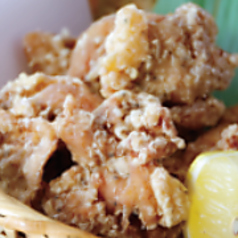 県産やんばる鶏の唐揚げ