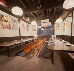 【個室貸切】15名様～個室貸切のご利用がＯＫ♪着席最大25名様迄ご利用頂ける♪3階フロアを全て貸切でお席の配置も自由自在！会社の飲み会や歓送迎会、イベントや結婚式等の2次会まで様々なシーンに合わせたプランのご提案をさせて頂きます☆また、ご予算やご希望などありましたらお気軽に店舗までお問い合わせください☆