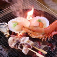 当店ならではの美味い浜焼き。気軽にその日に仕入れた新鮮な鮮魚や、熊本名物をお召し上がりいただける海鮮居酒屋です。