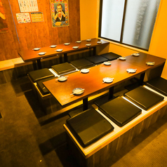 激安食べ飲み放題 和牛 炭火焼き鳥 完全個室居酒屋 たまち道場 田町駅前店の雰囲気2