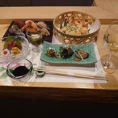 天ぷら 富美のコース写真