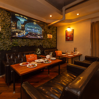 ソファ席でゆったりお寛ぎ頂けます◎