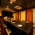 12名様までの団体様用完全個室です。