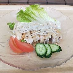蒸し鶏
