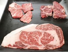 上肉3種盛定食