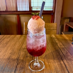 期間限定のクリームソーダ