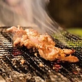 料理メニュー写真&nbsp;名物地鶏の網焼(柚子胡椒)