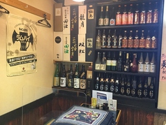 日本酒のレパートリー豊富