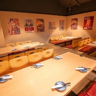 個室・掘り炬燵あり♪美味しい料理が自慢の大衆酒場！