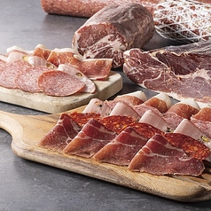 自慢のシャルキュトリー盛合せ5種