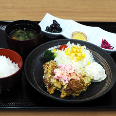 百日鶏の鶏南蛮定食