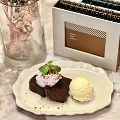 ほかほかチョコレートブラウニー