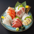 料理メニュー写真&nbsp;季節のお刺身五点盛り合わせ