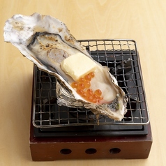岩牡蠣の浜焼き~イクラ乗せ~