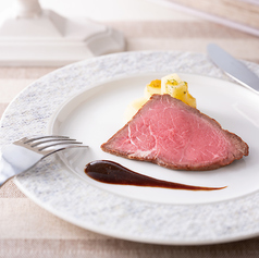 <ランチ限定>牛肉のロースト チャコールソース