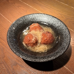 大きめな肉団子の生姜あんかけ(3個)