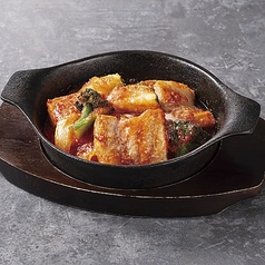 柔らかポークのトマトチーズ焼き