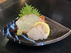 ヒラメ刺し