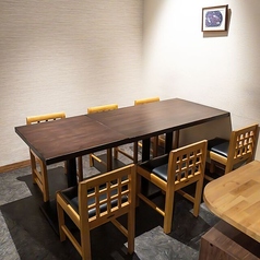 【個室5】テーブル個室　4～最大6名まで利用可