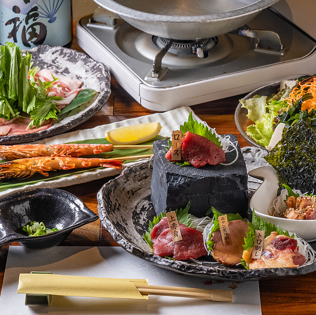 2時間飲み放題付で5500円(税込)～ご用意！お料理のみは3500円（税込）～。