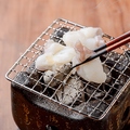 料理メニュー写真&nbsp;活タコの炭火焼き