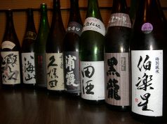 日本酒も豊富