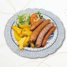 ソーセージ盛り合わせ