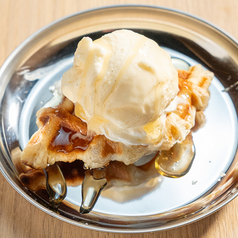 クロッフルきなこアイス