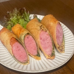 2種のあぐーポチギ春巻き