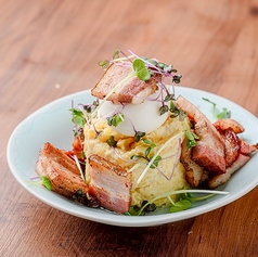 ポテトサラダ ベーコンのせ