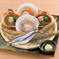 熱々焼きたての濱焼が卓上で楽しめる♪