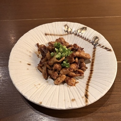 ホルモン生姜味噌炒め
