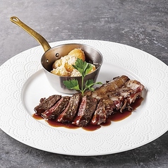 蝦夷鹿のグリル 　グレービーソース