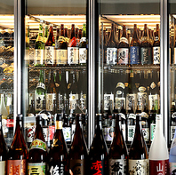 拘りの日本酒・焼酎を各種ご用意