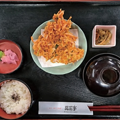 桜えび御膳【かき揚げ丼】