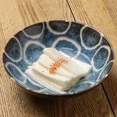 山芋わさび醤油/山芋梅肉和え