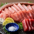 料理メニュー写真&nbsp;本鮪の断面刺し（腹）