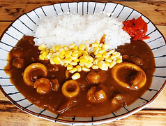 シーフードコーンカレー