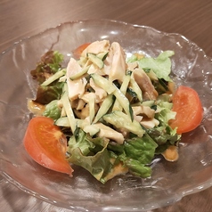 バンバンジーのサラダ風