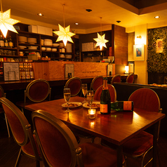 【1階テーブル席：～4名席×2卓】