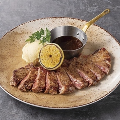 サーロインステーキ オニオンソース